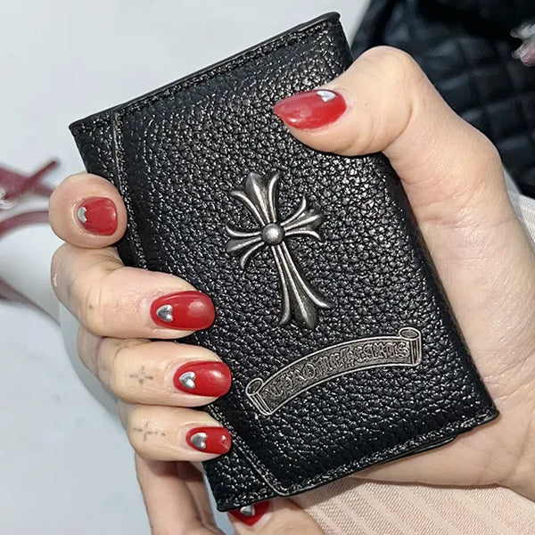 Cross Antique Wallet type Card Wallet Half Wallet