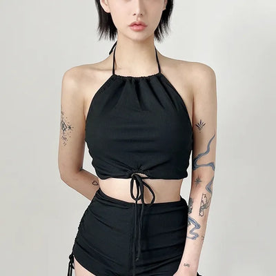 Water Bomb Bikini Black