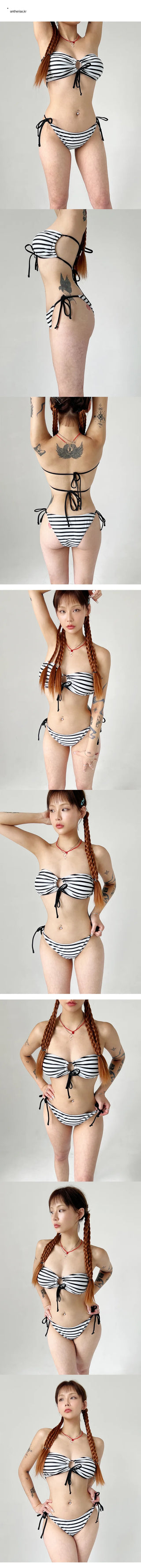 Double stripe bikini