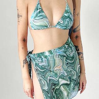 Greenville Bohemian Bikini Skirt Set