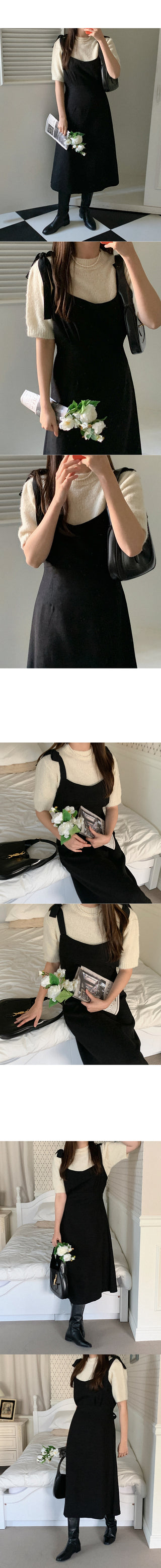 Simple ribbon dress