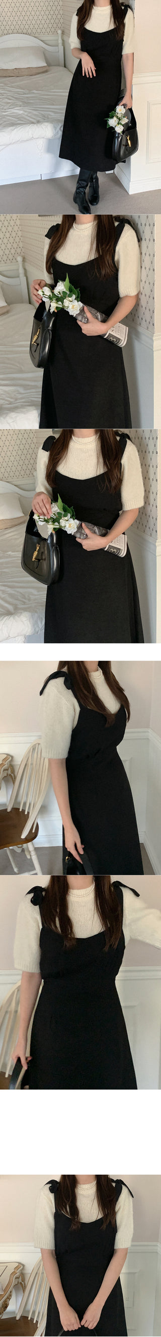 Simple ribbon dress