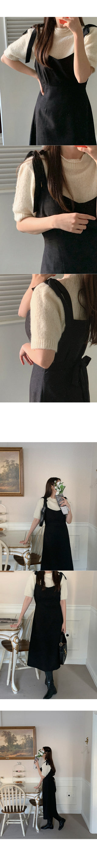Simple ribbon dress