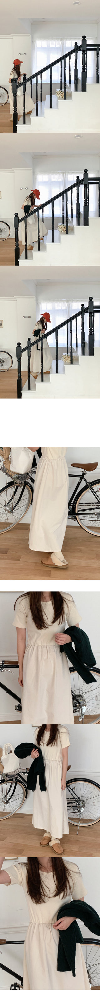 Cotton long dress