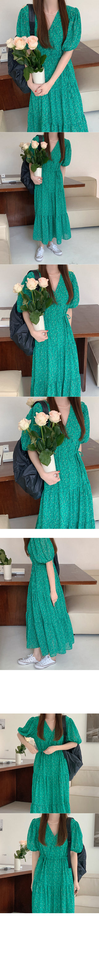 Rom In Flower Long Dress