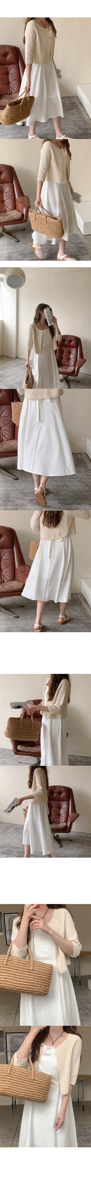 Lace camisole dress