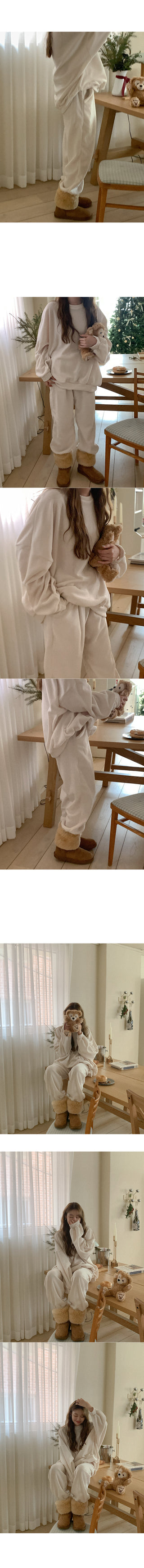 Fleece jersey set