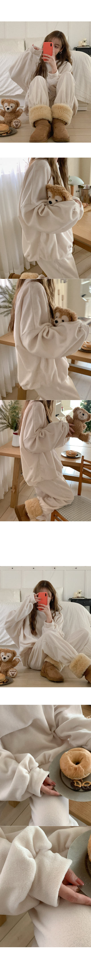 Fleece jersey set