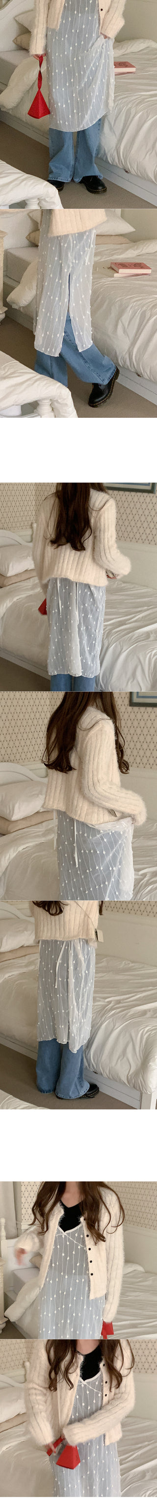 Chiffon layered dress