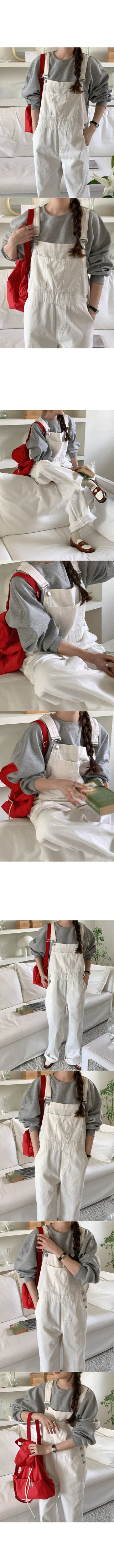 Cotton Overalls Pants