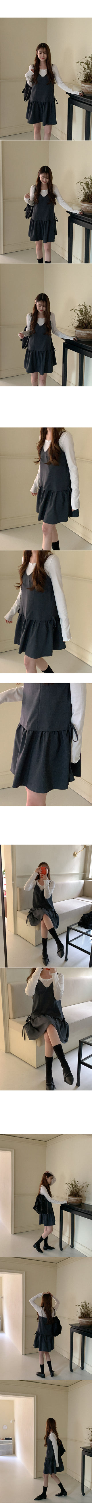 Flared bustier tunic