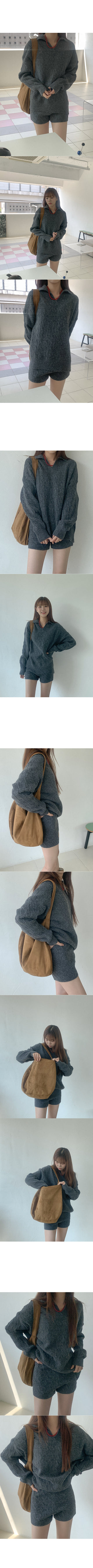 Twist knit & 2-piece set