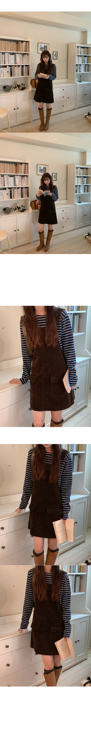 Corduroy tunic