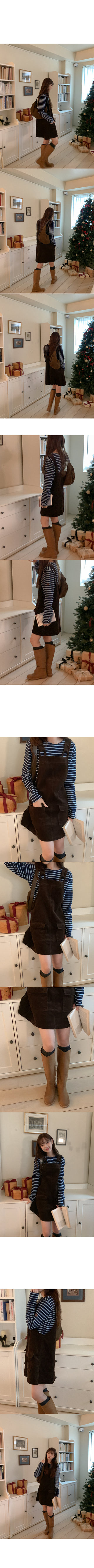 Corduroy tunic