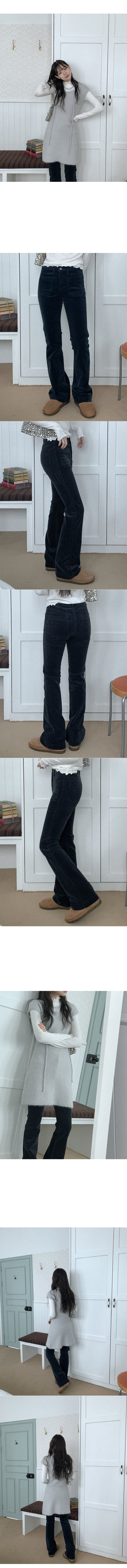 Wool knit tunic