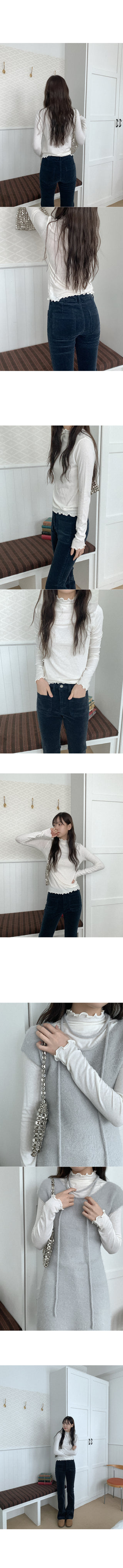 Wool knit tunic