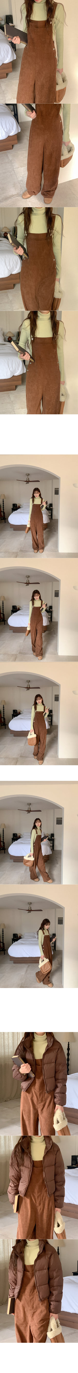 Corduroy overalls