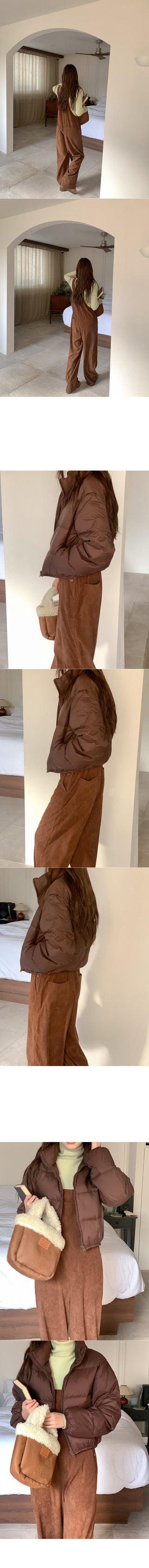 Corduroy overalls