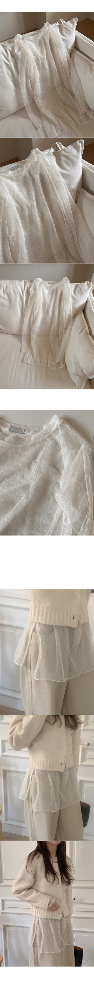 Lace layered dress