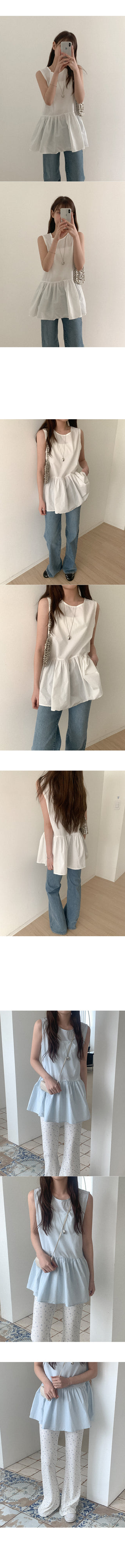 Cotton Frill Tunic
