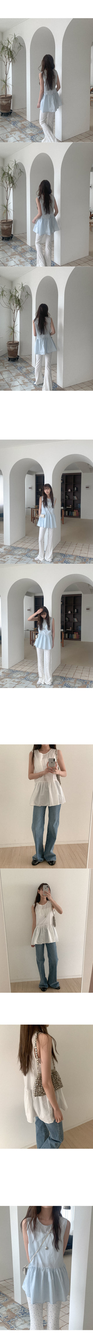 Cotton Frill Tunic