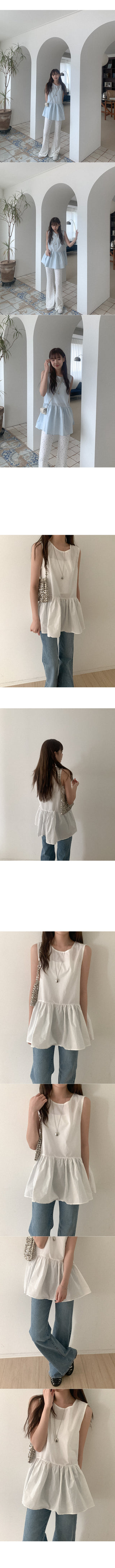 Cotton Frill Tunic