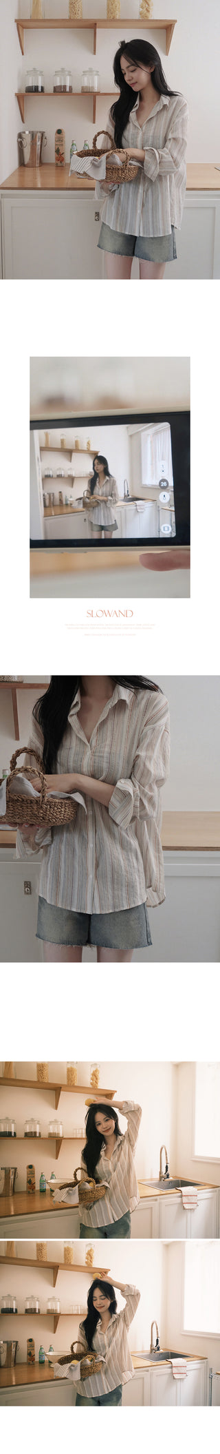 Striped summer shirt - 2 colors