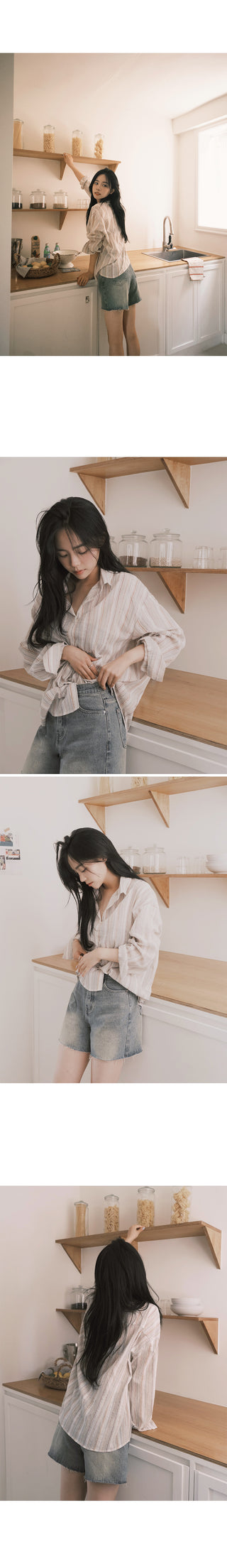 Striped summer shirt - 2 colors