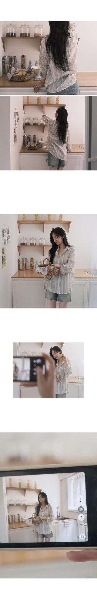 Striped summer shirt - 2 colors