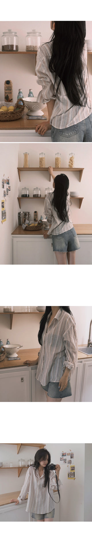 Striped summer shirt - 2 colors