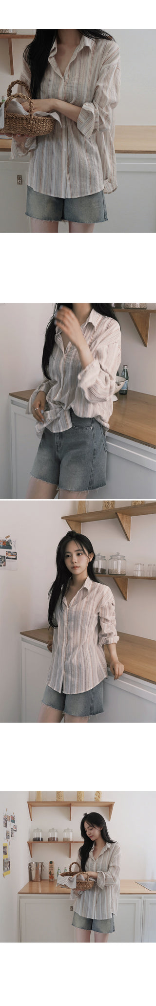 Striped summer shirt - 2 colors