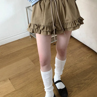 Cheeky Frill Mini Shorts