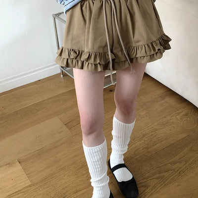 Cheeky Frill Mini Shorts