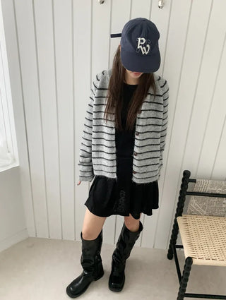 Purin Pleated Long Sleeve Layered Dress Tee