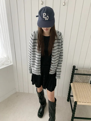 Purin Pleated Long Sleeve Layered Dress Tee