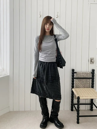 Layered see through tee