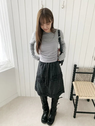 Layered see through tee