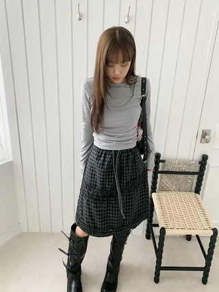 Layered see through tee