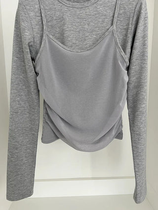 Layered see through tee