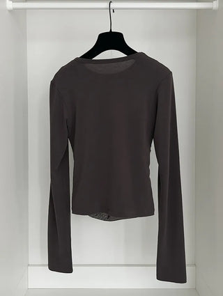 Layered see through tee