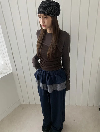 Layered see through tee