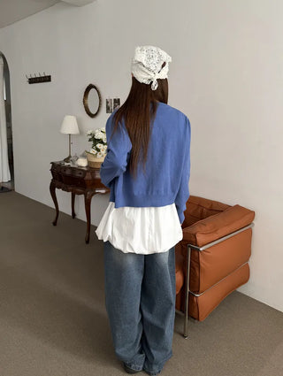 Soft Lay Button Cardigan