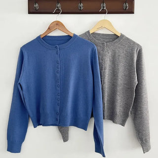 Soft Lay Button Cardigan