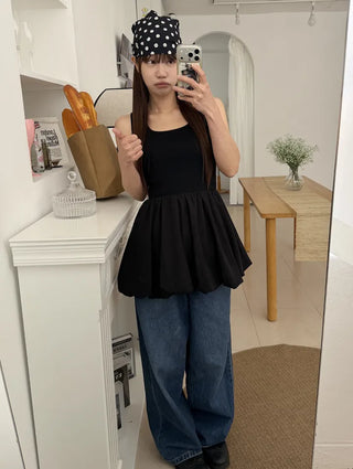 Love Pumpkin Balloon Lovely Sleeveless Dress