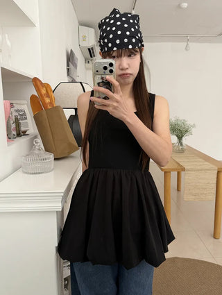Love Pumpkin Balloon Lovely Sleeveless Dress