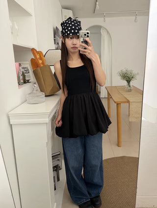 Love Pumpkin Balloon Lovely Sleeveless Dress