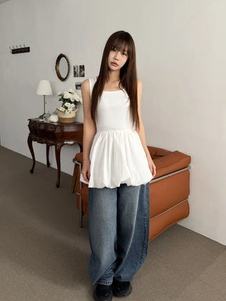 Love Pumpkin Balloon Lovely Sleeveless Dress
