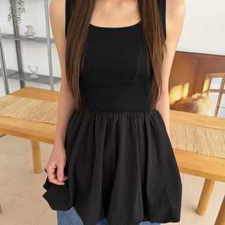 Love Pumpkin Balloon Lovely Sleeveless Dress