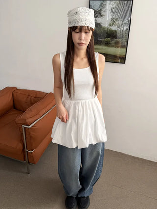 Love Pumpkin Balloon Lovely Sleeveless Dress