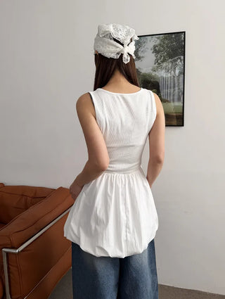 Love Pumpkin Balloon Lovely Sleeveless Dress